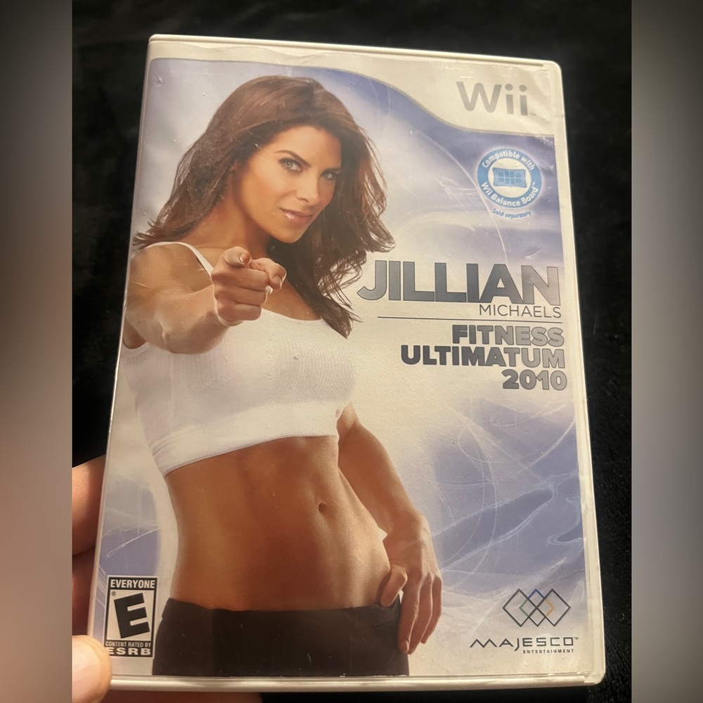 Wii Nintendo Wii Julian Michaels Fitness Ultimatum 2010 exercise game .